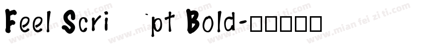 Feel Script Bold字体转换